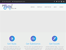 Tablet Screenshot of getsharpinc.com